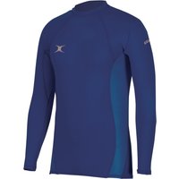 Gilbert Rugby Gilbert Atomic II Baselayer Top - Mens - Size: L - Dark Navy