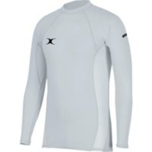Gilbert Rugby Gilbert Atomic II Baselayer Top – Junior – Size: Age 11 – 12 – White