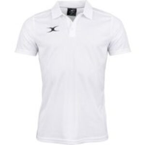 Gilbert Rugby Gilbert Photon II S/S Polo Shirt – Mens – Size: 3XL – White