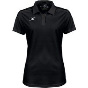 Gilbert Rugby Gilbert Photon II Polo Shirt – Womens – Size: 20 – Black
