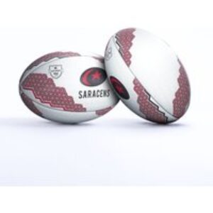Gilbert Rugby Gilbert Saracens Supporter Ball – Size: Sz 5