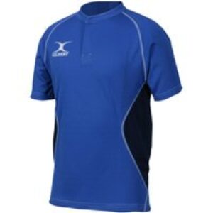 Gilbert Rugby Gilbert XACT V2 Match Shirt – Senior – Size: 3XL – Royal / Navy