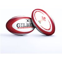 Gilbert Rugby Gilbert Wales Replica Ball - Size: Mini - Country Colours