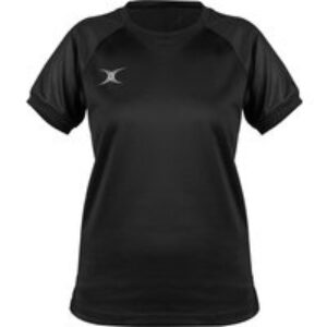 Gilbert Rugby Gilbert Evo S/S T-Shirt – Women’s – Size: 18 – Black