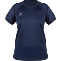 Gilbert Rugby Gilbert Evo S/S T-Shirt - Women's - Size: 10 - Dark Navy