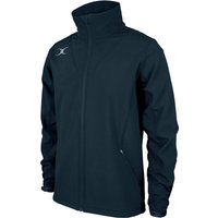 Gilbert Rugby Gilbert Pro Soft Shell Full Zip Jacket - Size: M - Dark Navy