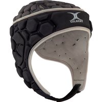 Gilbert Rugby Gilbert XP 250 Headguard - Junior - Size: Small Junior - Black / Silver