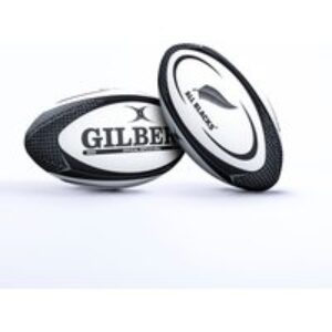Gilbert Rugby Gilbert All Blacks Replica Ball – Size: Midi – Country Colours