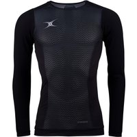 Gilbert Rugby Gilbert Mizos Pro Baselayer Long Sleeve - Womens - Size: 14 - Black
