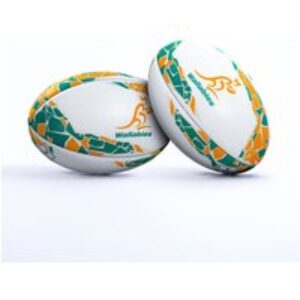 Gilbert Rugby Gilbert Australia Supporter Ball – Size: Sz 5 – Country Colours