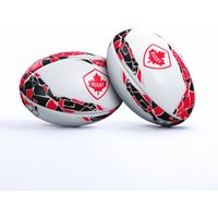 Gilbert Rugby Gilbert Canada Supporter Ball - Size: Sz 5 - Country Colours