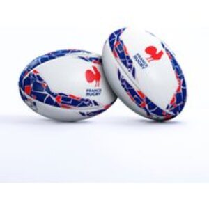 Gilbert Rugby Gilbert France Supporter Ball – Size: Sz 5 – Country Colours