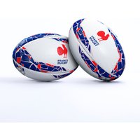Gilbert Rugby Gilbert France Supporter Ball - Size: Mini - Country Colours