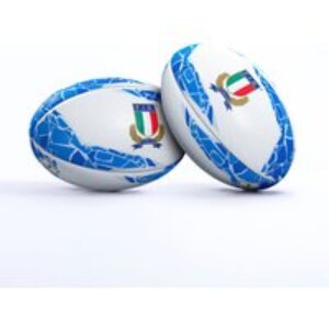 Gilbert Rugby Gilbert Italy Supporter Ball – Size: Sz 5 – Country Colours