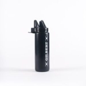 Gilbert Rugby Gilbert Water Bottle – Size: 1L – Black