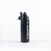 Gilbert Rugby Gilbert Water Bottle - Size: 1L - Black