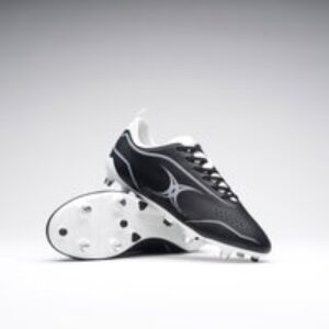 Gilbert Rugby Gilbert Cage Torq 6S Boots – Junior – Size: UK 6 | EU 39 – Black