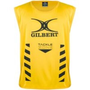 Gilbert Rugby Gilbert Tackle Zone Bibs – Junior – Size: Youth – Yellow