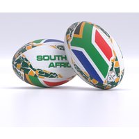 Gilbert Rugby Gilbert South Africa Flag Supporter Ball - Size: Sz 5 - Country Colours