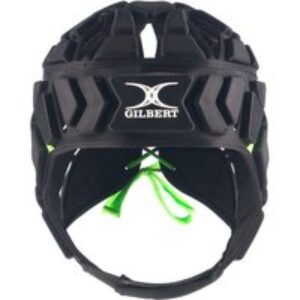 Gilbert Rugby Gilbert Fusion Headguard – Size: Extra Large – Black