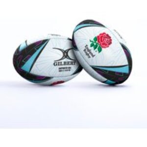 Gilbert Rugby Gilbert England Red Roses Supporter Ball – Away – Size: Sz 5 – Country Colours