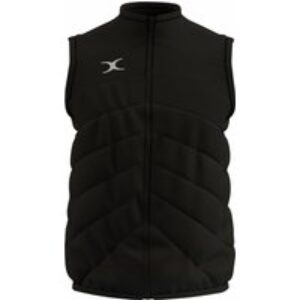 Gilbert Rugby Gilbert GTS Bodywarmer – Mens – Size: 3XL – Black