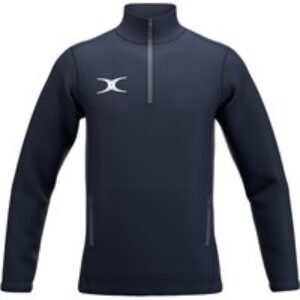 Gilbert Rugby Gilbert Atom 1/4 Zip Jacket – Junior – Size: Age 13 – Dark Navy