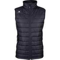 Gilbert Rugby Gilbert Pro Bodywarmer - Size: XS - Black
