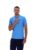 Anton Fabric Mix Panel Polo – M