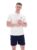 Gardenia Ash Micro Waffle Ringer T-Shirt – L