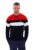 Abner Knitted Colour Blocked Crew – L