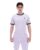 Misty Lilac Basilio Velour Tee – L