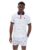 White BB1 Classic Vintage Striped Polo – XS