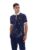 Fila Navy BB1 Classic Vintage Striped Polo – S