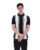 Black Buddy Bowling Style Knitted Polo – M