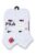 White 6 Pack Socks – 35/38