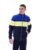 Decker Colour Blocked Velour Track Top – S