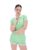 Demmie Contrast Collared Top – S