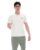 Coconut Milk Denny Diamond Knit Open Collar Polo – 3XL