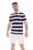 Edmond Yarn Dye Stripe Polo – 3XL