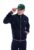 Falken Velour Track Top With Gold Details – M