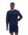 Fila Navy Federico Tipped Neck Track Top – M