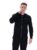 Black Ferguson Open Knit Pointelle Panel Track Top – 3XL