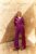 PURPLE FILA x KOREA VENTISEI STRAIGHT LEG BOTTOMS – L