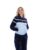 Fila Navy Giovana Cropped Zip-Up Top – XXL