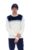 Grayson Stripe Crew Sweater – S