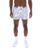 White High Tide Terry Pocket Stripe Shorts – 3XL