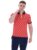 Fila Red Jaye Diagonal Stripe Polo – XXL