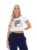 Gardenia Jeno Cap Sleeve Crop Top – M