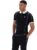 Black Leo Polo Top – L